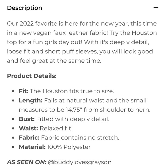 Buddy Love Houston Top in Ballet Slipper🦄💓🦄 - Picture 9 of 10